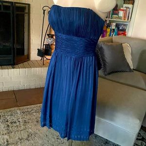 BCBG Cocktail dress in a rich gorgeous blue